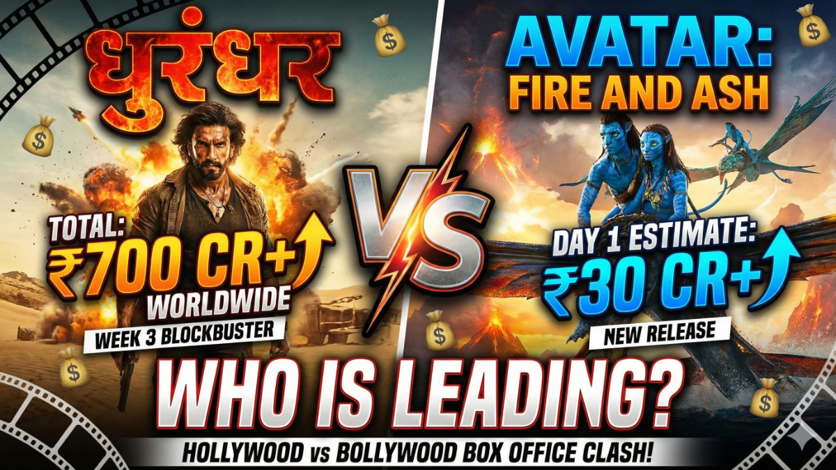 Avatar Fire and Ash vs Dhurandhar: Latest Box Office Collection Comparison