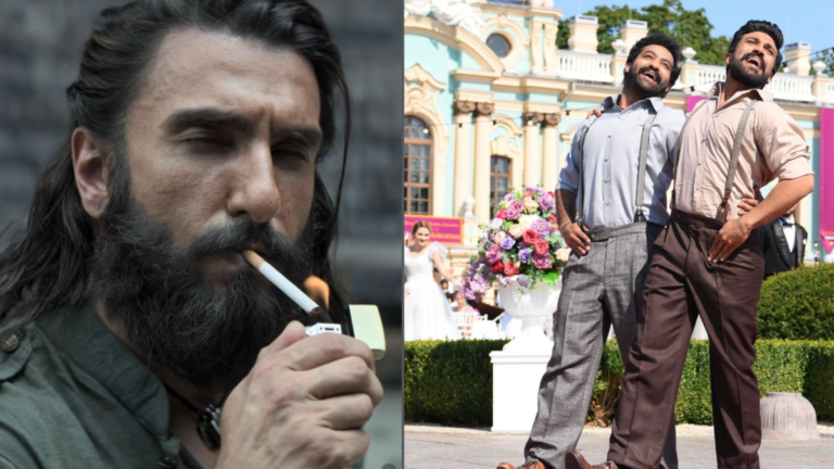 Dhurandhar movie box office Day 24 graphic showing the film just ₹42 crore away from beating RRR’s all-time record in India