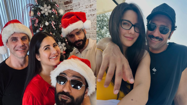 Katrina Kaif shares first photo after becoming a mom during Christmas celebration”